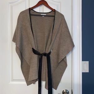 Belted Tan Cardigan